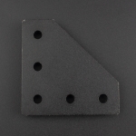 Soporte Unión Angular 5 Agujeros En Forma De L Para Perfil De Aluminio 2020 Genérico - 3