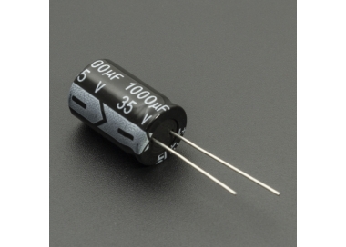 CAPACITOR ELECTROLÍTICO DE ALUMINIO 1000UF 35V 13X20 MM Genérico - 1