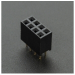 REGLETA HEMBRA 2.54MM 2X4P Genérico - 2