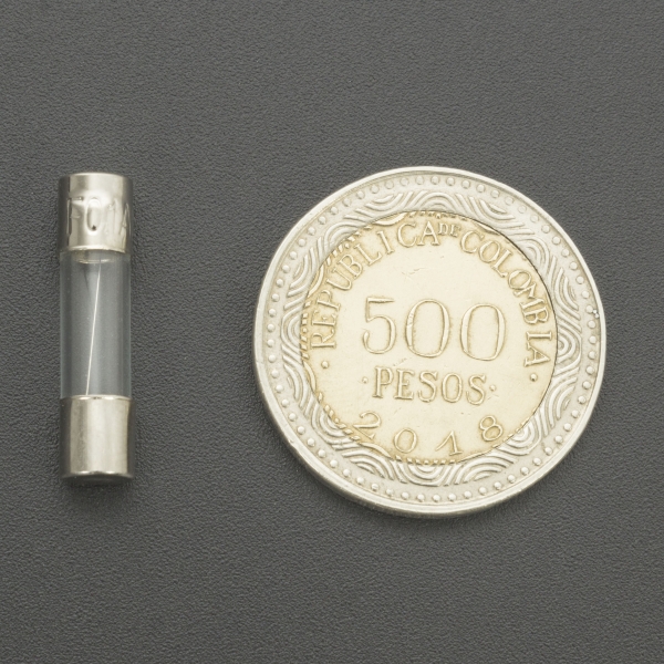 FUSIBLE ELÉCTRICO DE CRISTAL 0.1A 250V 5X20 MM Genérico - 3