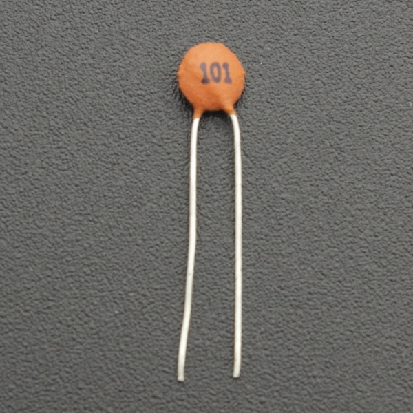 CONDENSADOR CERÁMICO 101 0.1NF 100PF Genérico - 2