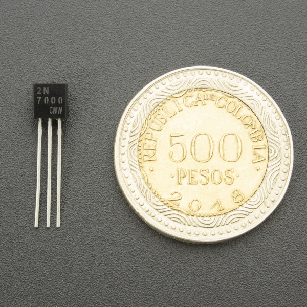 TRANSISTOR MOSFET 2N7000 60V 350MA TO-92 Genérico - 2
