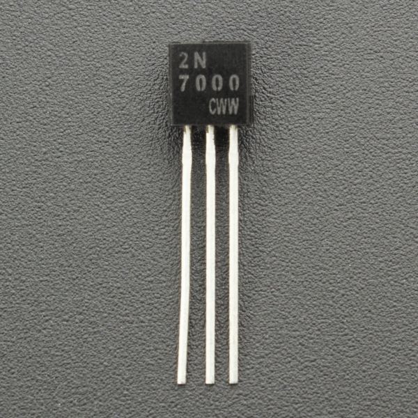 TRANSISTOR MOSFET 2N7000 60V 350MA TO-92 Genérico - 3