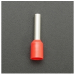 TERMINAL TUBULAR PRE-AISLADA E4012 ROJA Genérico - 2