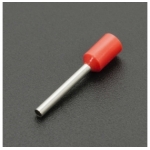 TERMINAL TUBULAR PRE-AISLADA E7512 ROJA Genérico - 1
