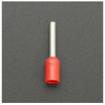 TERMINAL TUBULAR PRE-AISLADA E1010 ROJA Genérico - 2