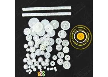 kit de piñones y accesorios para motores servo