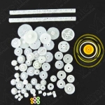 kit de piñones y accesorios para motores servo