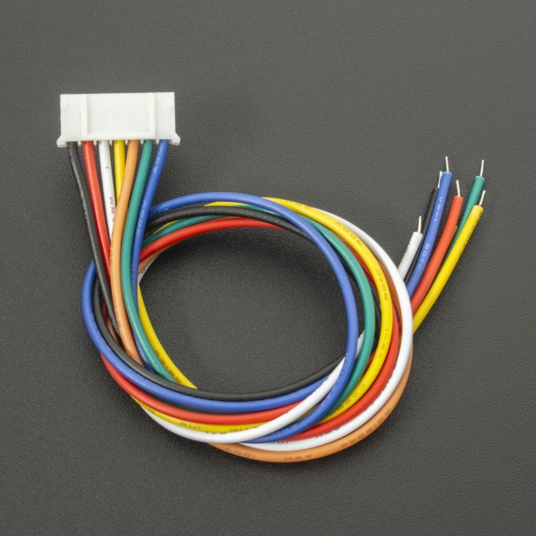 CABLE CONECTOR JST 2 MM HEMBRA DE 7P Genérico - 3