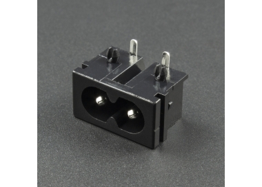 CONECTOR O ENCHUFE DE ALIMENTACIÓN AC-19 PARA CABLE DE PODER C7 Genérico - 1