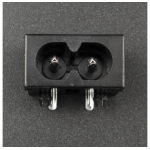 CONECTOR O ENCHUFE DE ALIMENTACIÓN AC-19 PARA CABLE DE PODER C7 Genérico - 3