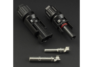 Conector Hembra y Macho MC4 Para Panel Solar Genérico - 1