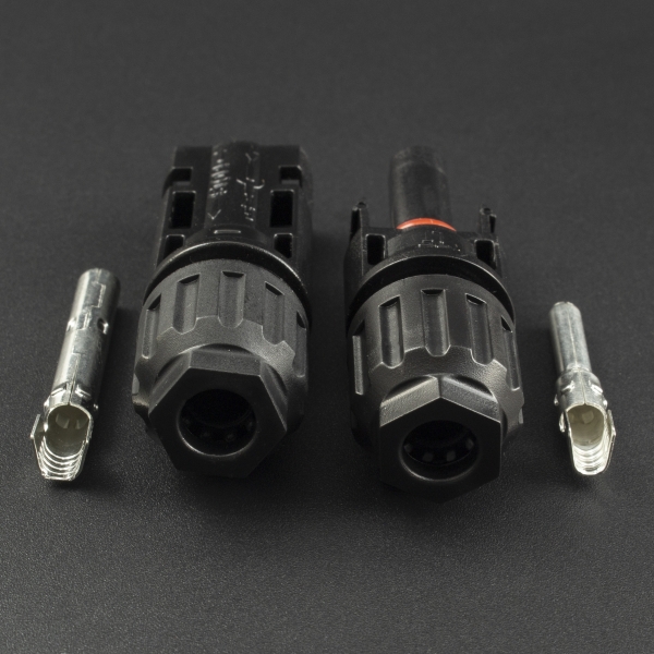 Conector Hembra y Macho MC4 Para Panel Solar Genérico - 3