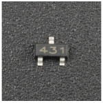 REGULADOR DE DERIVACIÓN AJUSTABLE TL431 SMD SOT-23 Genérico - 2