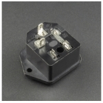 CONECTOR O ENCHUFE DE ALIMENTACIÓN AC-03 PARA CABLE DE PODER C13 Genérico - 2