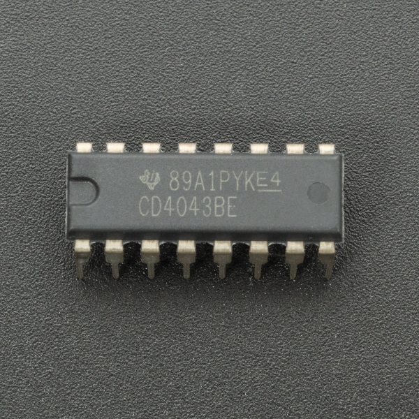 PESTILLO CMOS NOR DE 3 ESTADOS CD4043BE Genérico - 2