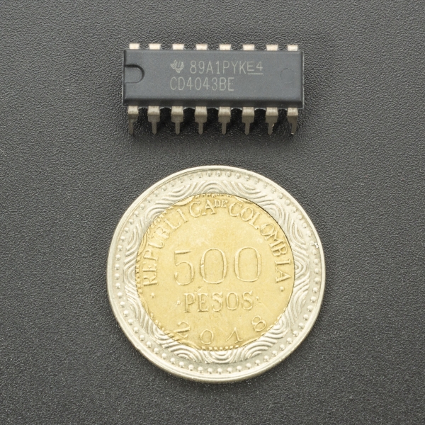PESTILLO CMOS NOR DE 3 ESTADOS CD4043BE Genérico - 4