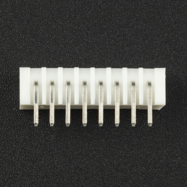 Conector XH2.54 8P Macho Inclinado 90 Grados Genérico - 3