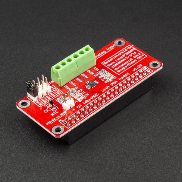 MODULO CONVERTIDOR ANALÓGICO A DIGITAL ADS1115 16 BITS PARA RASPBERRY PI Genérico - 3