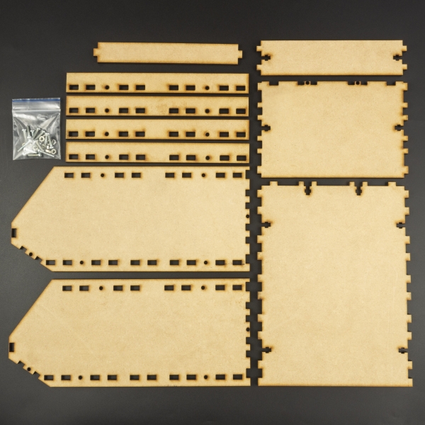 CAJA ORGANIZADORA EN MDF 15x20x10 CM Vistronica - 2