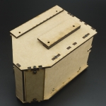 CAJA ORGANIZADORA EN MDF 16x10x10 CM Vistronica - 2 CAJA ORGANIZADORA EN MDF 16x10x10 CM Vistronica - 2