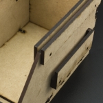 CAJA ORGANIZADORA EN MDF 16x10x10 CM Vistronica - 6 CAJA ORGANIZADORA EN MDF 16x10x10 CM Vistronica - 6