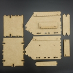 CAJA ORGANIZADORA EN MDF 16x10x10 CM Vistronica - 7 CAJA ORGANIZADORA EN MDF 16x10x10 CM Vistronica - 7