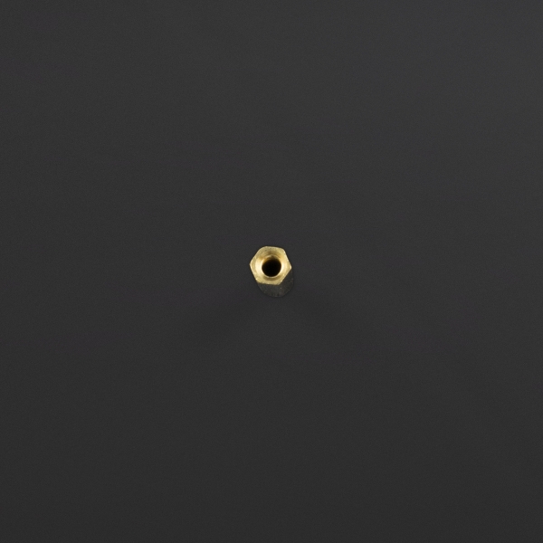 SEPARADOR O PILAR DE BRONCE HEMBRA/HEMBRA M3X25 MM Genérico - 2