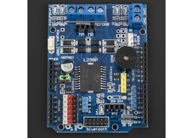 MÓDULO SHIELD PUENTE H L298P PARA CONTROL DE MOTORES Genérico - 1
