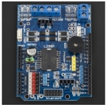 MÓDULO SHIELD PUENTE H L298P PARA CONTROL DE MOTORES Genérico - 1