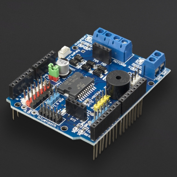 MÓDULO SHIELD PUENTE H L298P PARA CONTROL DE MOTORES Genérico - 2