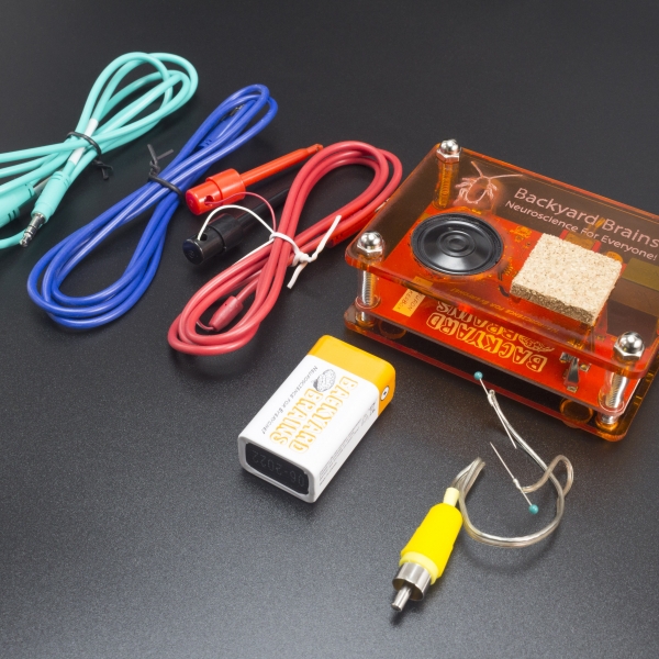 KIT NEUROCIENCIA SPIKERBOX PARA NEURONAS DE INVERTEBRADOS Backyard Brains - 4 KIT NEUROCIENCIA SPIKERBOX PARA NEURONAS DE INVERTEBRADOS Backyard Brains - 4