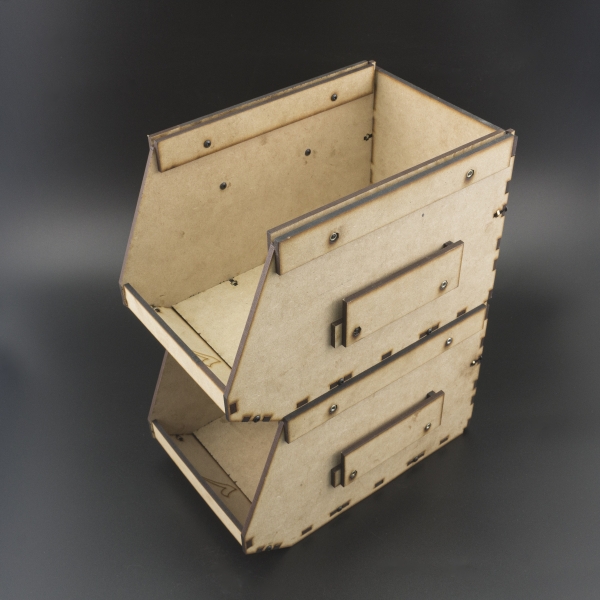CAJA ORGANIZADORA EN MDF 15x20x10 CM Vistronica - 3