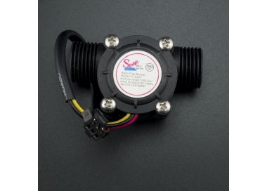 Sensor de Flujo YF-S201 1-30L Negro Genérico - 1