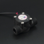 Sensor de Flujo YF-S201 1-30L Negro Genérico - 2