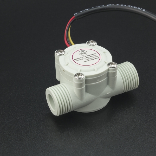 Sensor Medidor de Flujo YF-S201 Blanco Genérico - 3