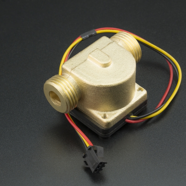Sensor de flujo Por efecto Hall Metálico G1/2 Genérico - 4