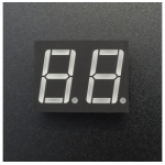 DISPLAY 7 SEGMENTOS X2 CATADO COMÚN 0.56 INCH Genérico - 1