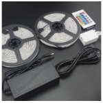 KIT CINTA LED 5050 RGB 10 METROS CON CONTROL BLUETOOTH Y CONTROL REMOTO Genérico - 2 KIT CINTA LED 5050 RGB 10 METROS CON CONTROL BLUETOOTH Y CONTROL REMOTO Genérico - 2
