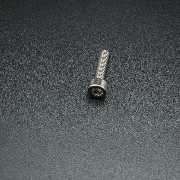 Tornillo Allen Cabeza Cilindrica M3x12 Mm Plateado Genérico - 2