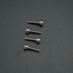 Tornillo Allen Cabeza Cilindrica M3x12 Mm Plateado Genérico - 3