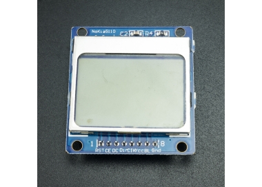 LCD Nokia 5110 para Arduino Genérico - 1