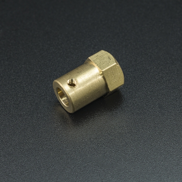 Acoplamiento Hexagonal de Metal 6 MM Genérico - 1 Acoplamiento Hexagonal de Metal 6 MM Genérico - 1