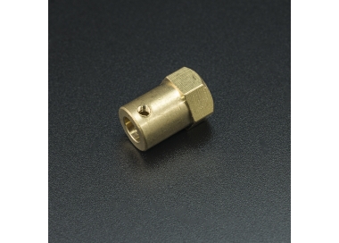 Acoplamiento Hexagonal de Metal 6 MM Genérico - 1