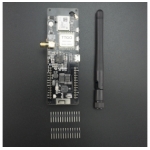 PLACA DE DESARROLLO TTGO CON TRANSCEPTOR LORA 915 MHZ, MODULO GPS NEO-6M Y MODULO WIFI/BLUETOOTH ESP32 PARA IOT CH9102F Genérico