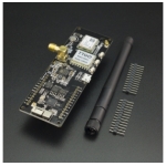 PLACA DE DESARROLLO TTGO CON TRANSCEPTOR LORA 915 MHZ, MODULO GPS NEO-6M Y MODULO WIFI/BLUETOOTH ESP32 PARA IOT CH9102F Genérico