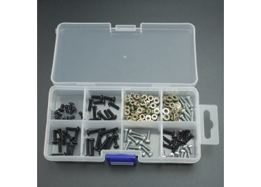 KIT DE TORNILLOS Y TUERCAS M3 SURTIDOS Genérico - 1