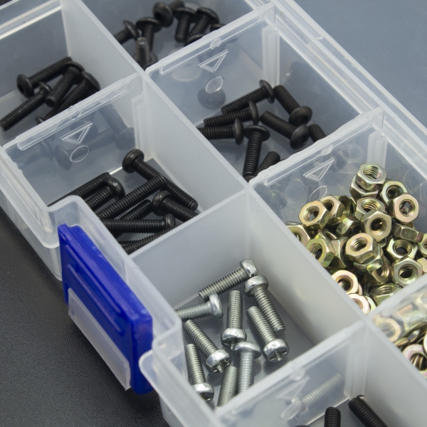 KIT DE TORNILLOS Y TUERCAS M3 SURTIDOS Genérico - 3
