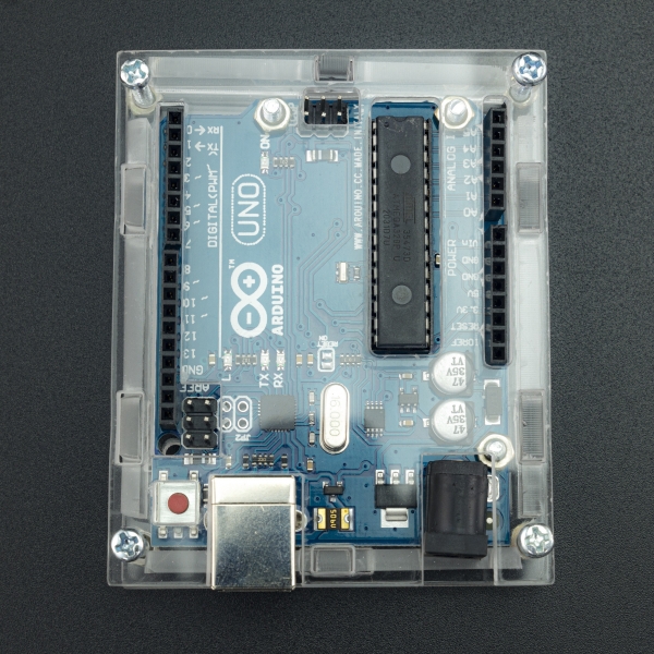 CAJA PROTECTORA EN ACRÍLICO PARA ARDUINO UNO Vistronica - 3 CAJA PROTECTORA EN ACRÍLICO PARA ARDUINO UNO Vistronica - 3