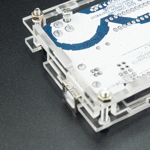 CAJA PROTECTORA EN ACRÍLICO PARA ARDUINO UNO Vistronica - 6 CAJA PROTECTORA EN ACRÍLICO PARA ARDUINO UNO Vistronica - 6